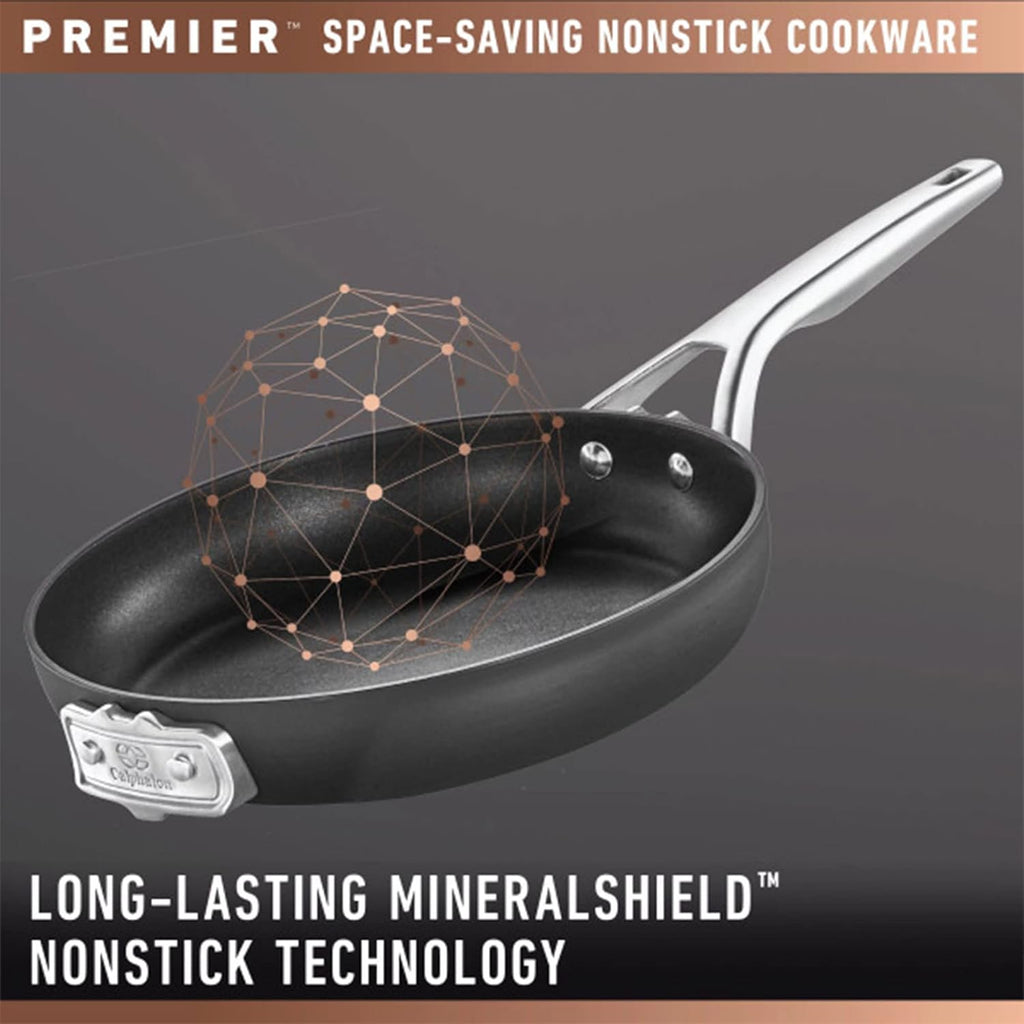Calphalon Premier 8 Quart Hard Anodized Nonstick Multi-Pot with Glass Lid V6059