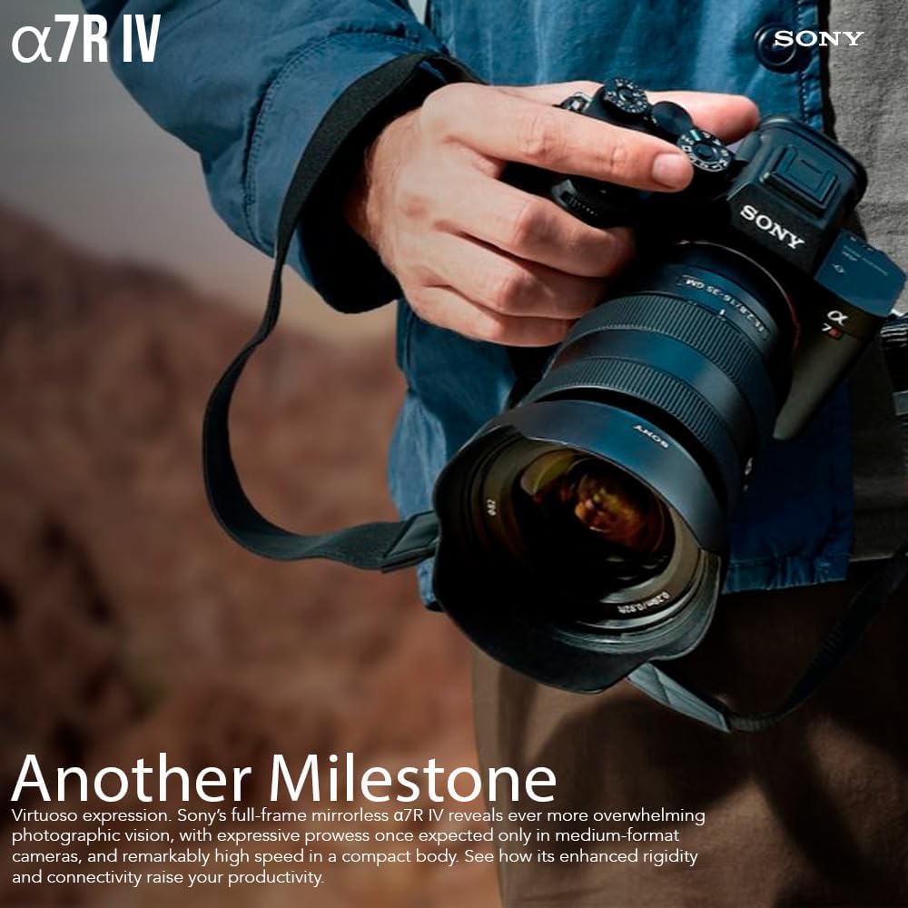 Sony Alpha a7R IV Full-Frame Mirrorless Camera with 28-70mm Zoom Lens L8523