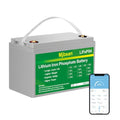 12V 100Ah LiFePO4 Battery 12V 100Ah Lithium Battery, Built-in 100A BMS 1280Wh,Up to 15000+ Deep Cycle Rechargeable Battery 12V, Lithium Batteries 12V Perfect for RV Camping,Trolling Motor,Solar
