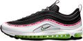 Nike mens Air Max 97 Shoes, Black/Lime Glow-white, 10
