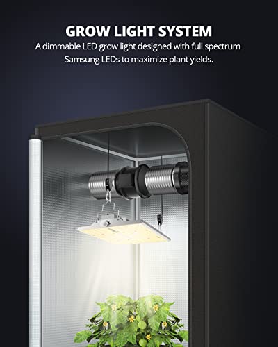 VIPARSPECTRA XS1000 LED Grow Light for Indoor Plants, Full Spectrum with Samsung LM301B W27268