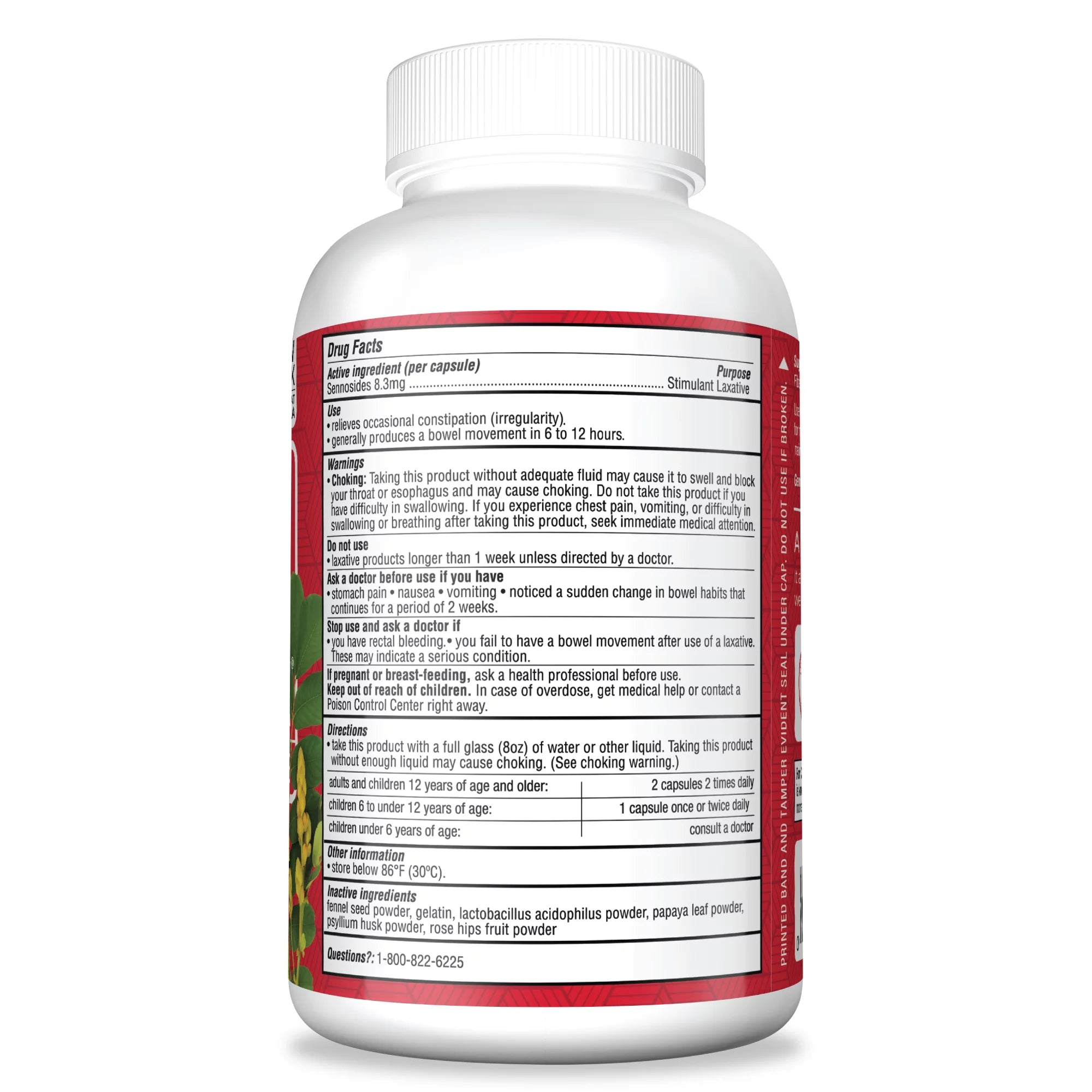 Health Plus Super Colon Cleanse Laxative Capsules, 240 Count R36291