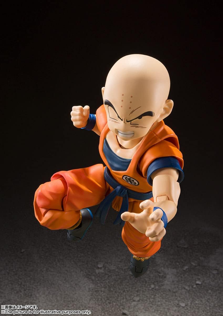 TAMASHII NATIONS Dragon Ball Z Krillin S.H.Figuarts Action Figure E123