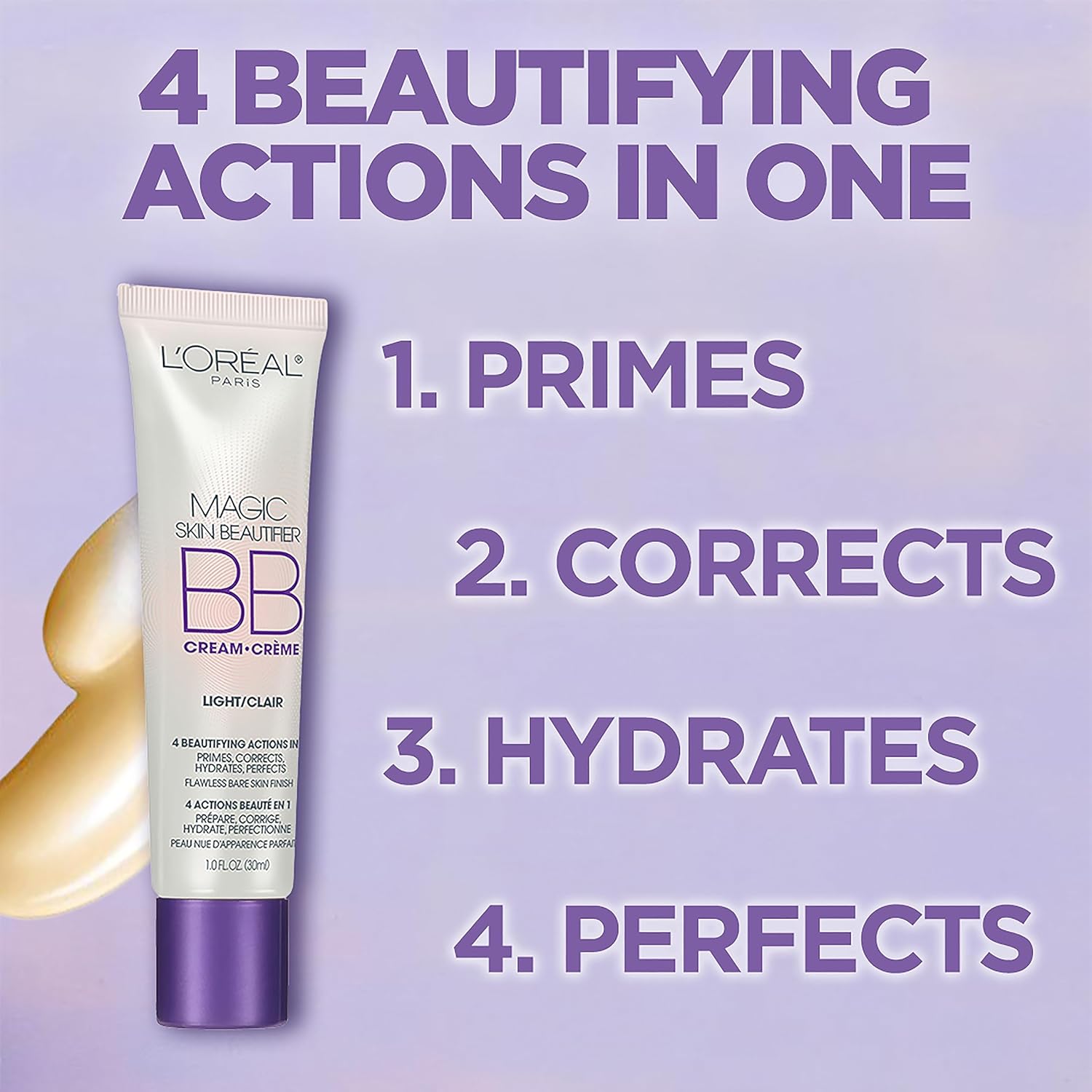 L'Oreal Paris True Match Lumi Glotion Natural Glow Enhancer and Magic Skin Beautifier BB Cream Z522414