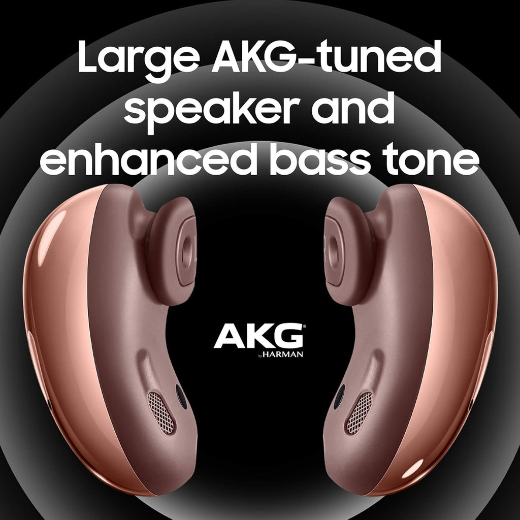 SAMSUNG Galaxy Buds Live True Wireless Earbuds with Active Noise Cancelling, Mystic Red K945960