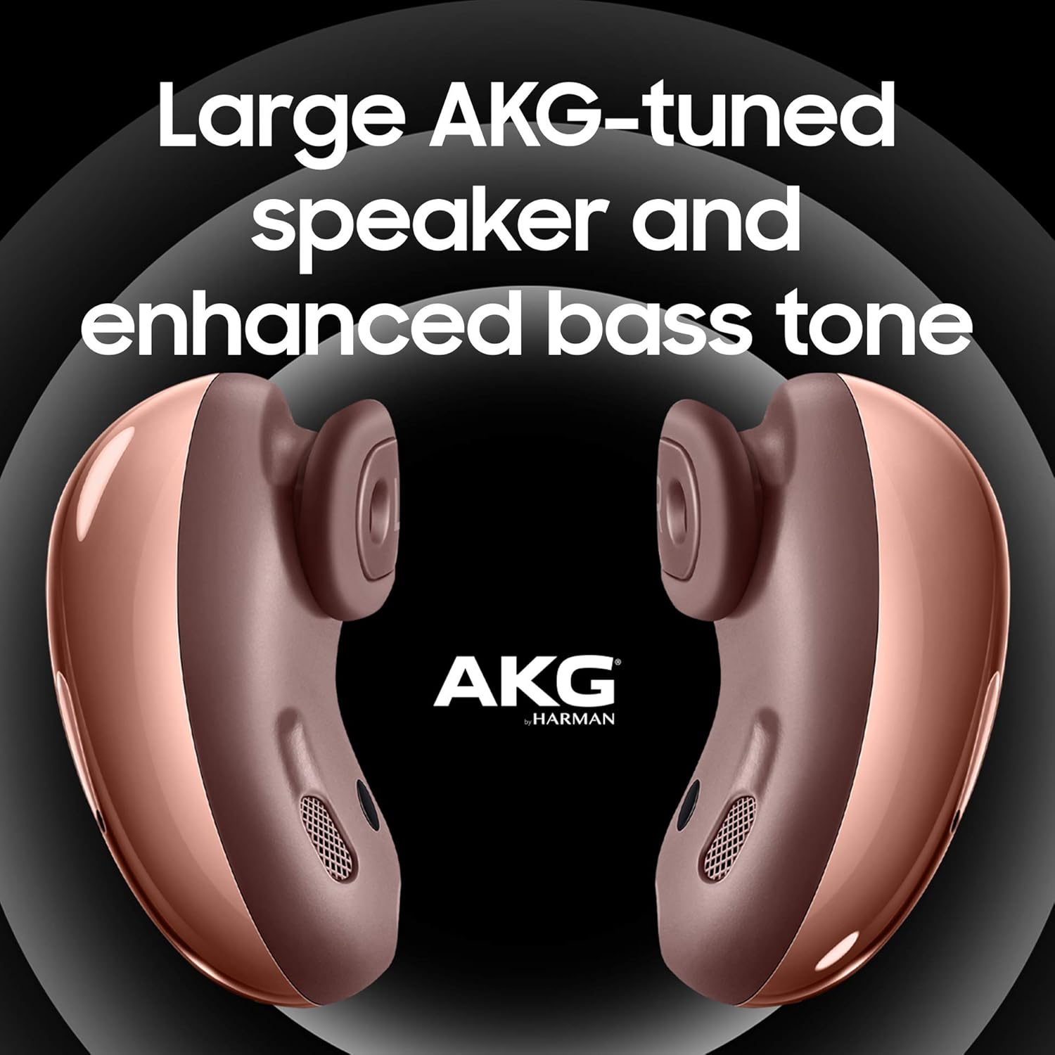 SAMSUNG Galaxy Buds Live True Wireless Earbuds with Active Noise Cancelling, Mystic Red K945960
