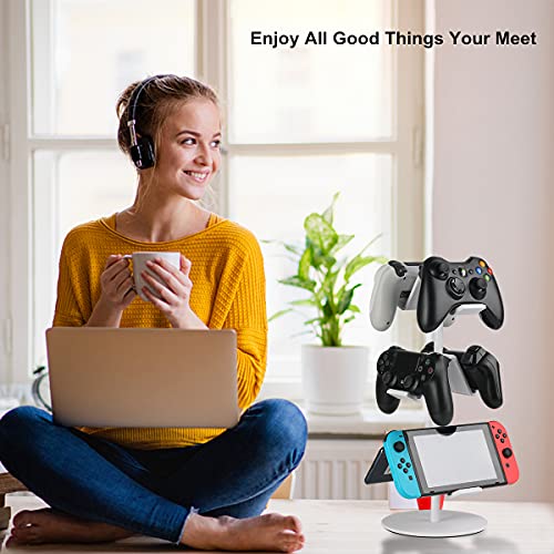Controller Stand 3 Tier with Headphone Holder for Xbox PS4 PS5 Nintendo Switch C127626