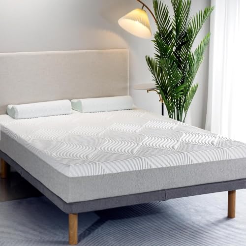 Twin 6 Inch Memory Foam Mattress in a Box, Medium Firm Cooling Gel, CertiPUR-US Y7762