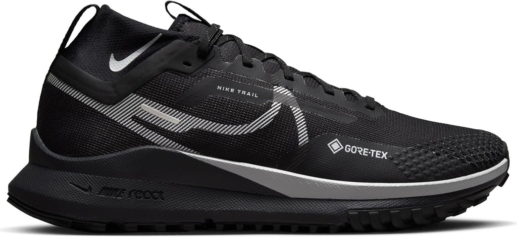 Nike Men's Low-Top Sneakers, Black Wolf Grey, Size 10 T626