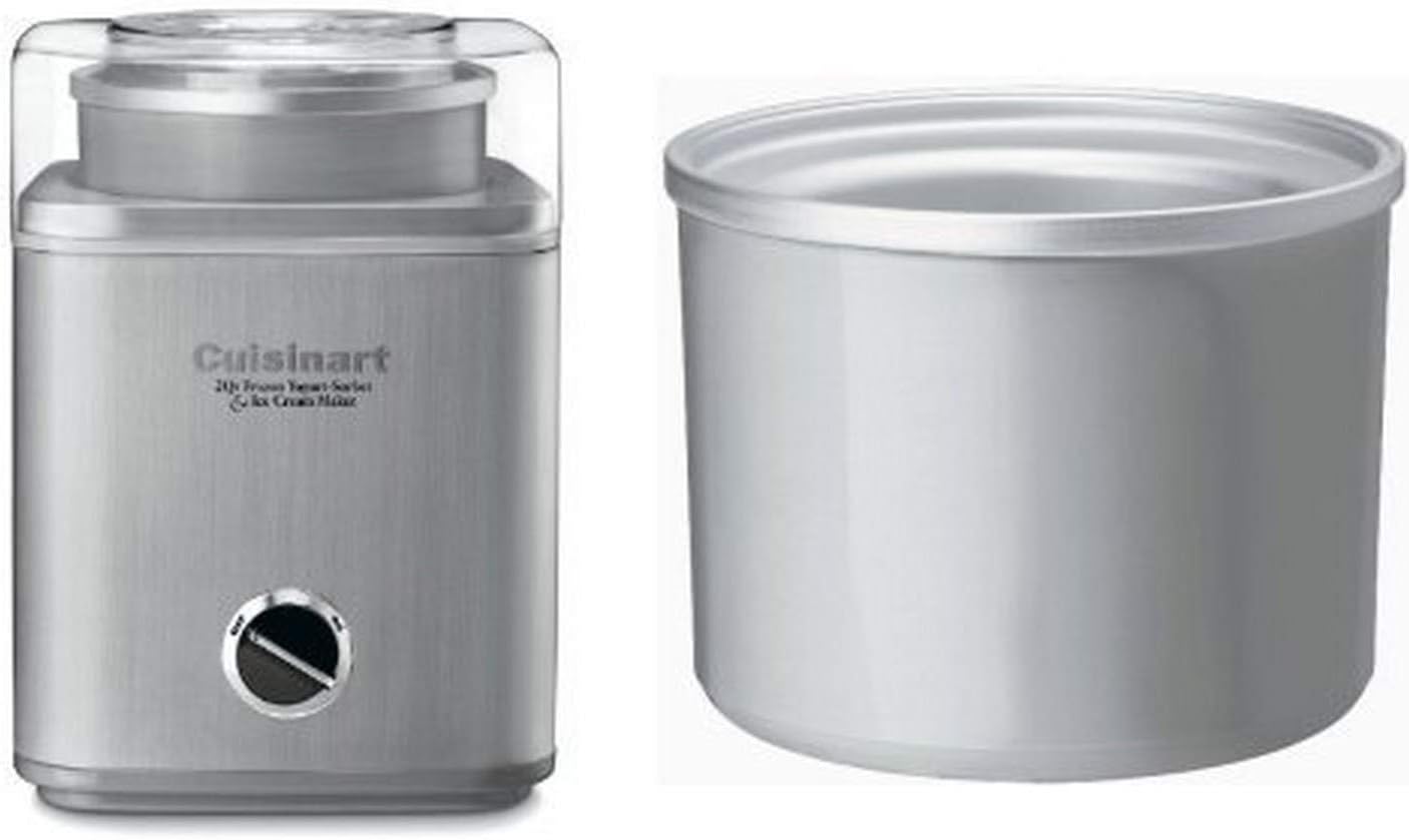 Cuisinart ICE-30BC Ice Cream Maker and Freezer Bowl Bundle