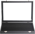Sunglass Storage Organizer,Sunglass Glasses Display Case Organizer,8 Slot Sunglasses Case with Clear Lid,Stylish Case Holder Displays Your Glasses Lockable for Women Men