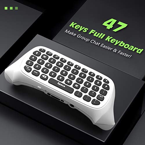 TiMOVO Wireless Chatpad Keyboard for Xbox One & Series X/S, Black Z64892