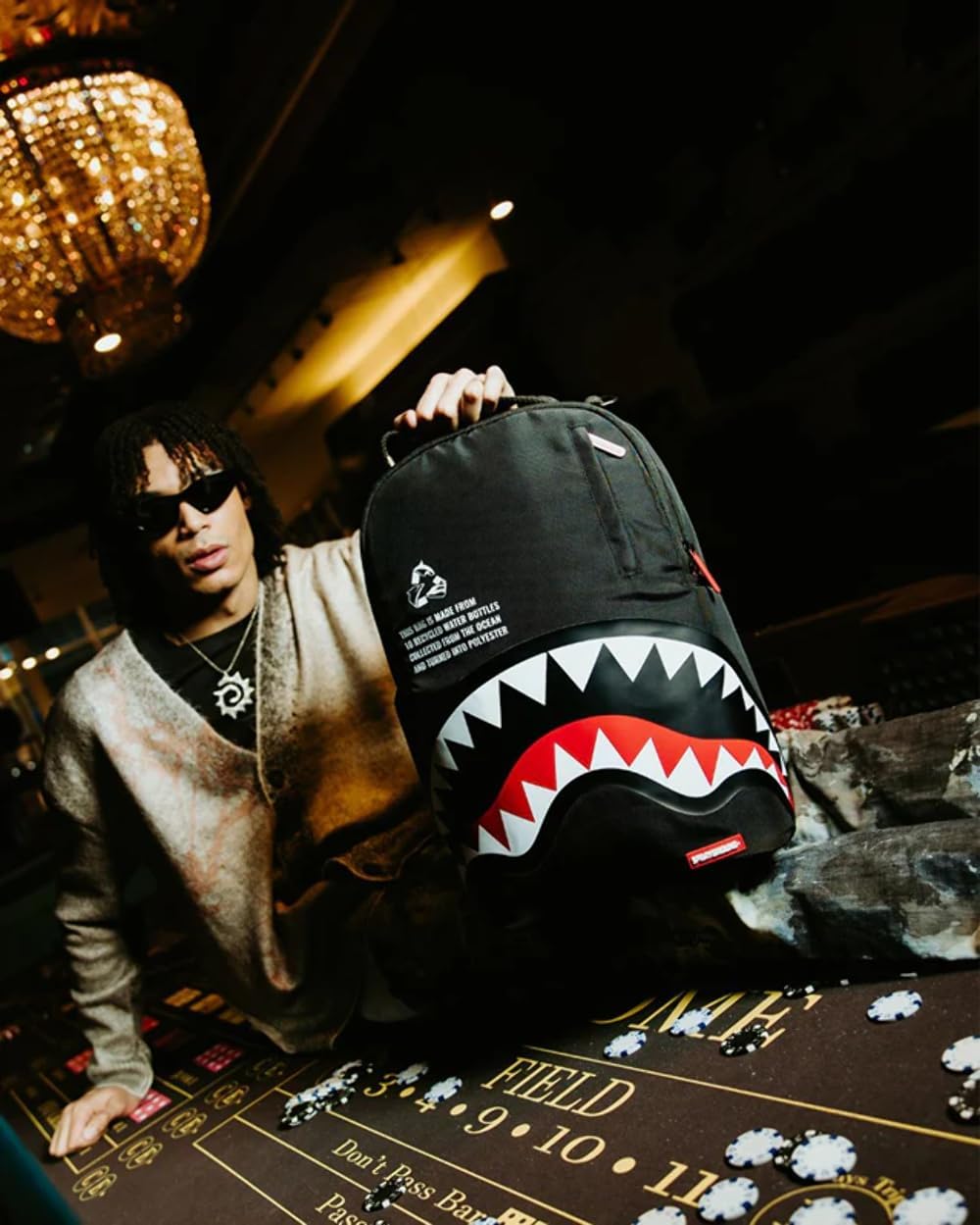 SPRAYGROUND POSEIDON REMIX DLXSR Backpack G8341