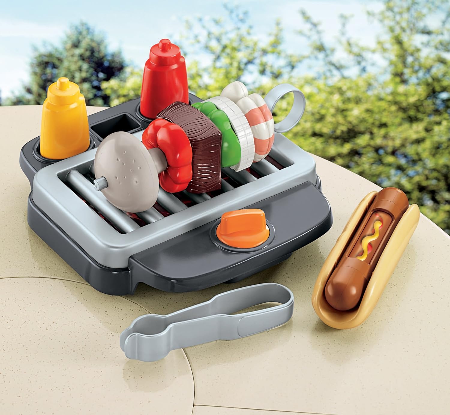 Fisher-Price Servin' Surprises Barbeque Grill Play Food Set P838