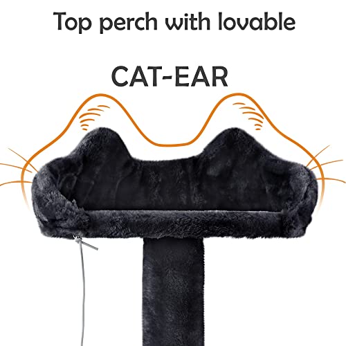 Yaheetech 54in Cat Tree Tower Condo Furniture with Scratch Post Y196