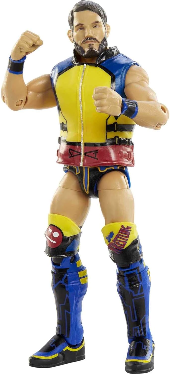 WWE Johnny Gargano Elite Action Figure 6-in Collectible with Accessories U41531