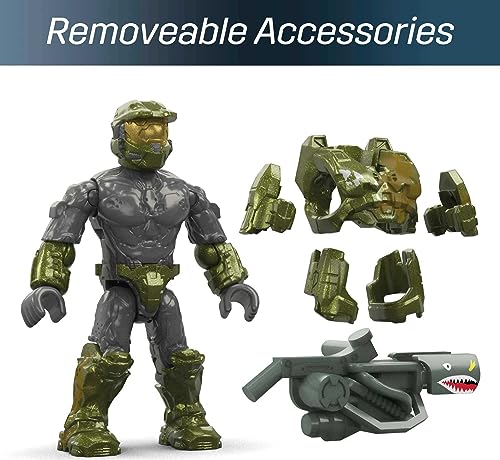 Mega Halo Infinite Building Toys Set, 634 Pieces, 4 Micro Action Figures G271779