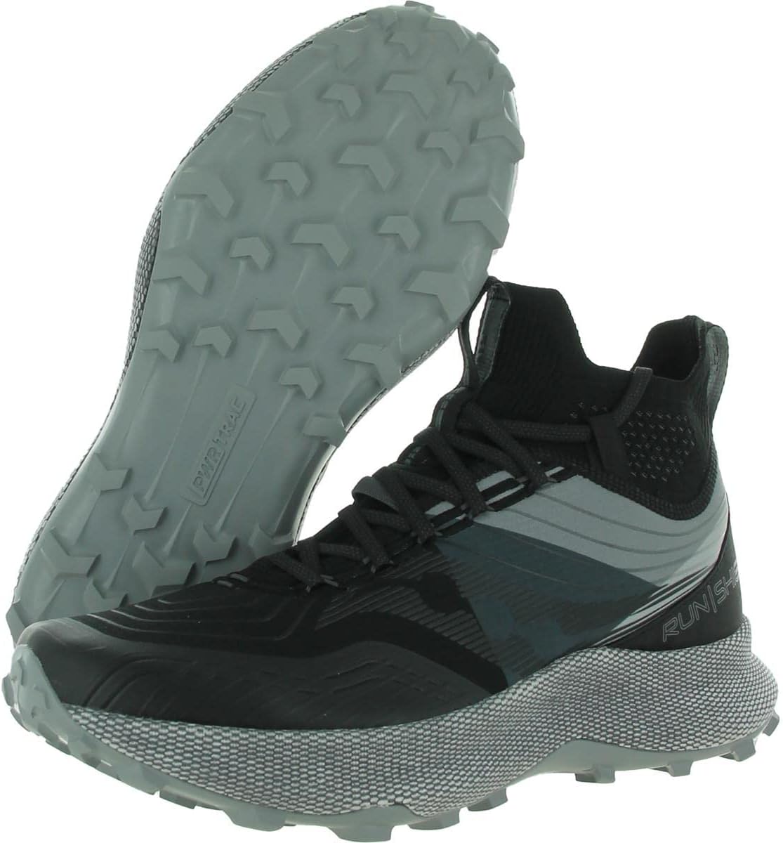 Saucony Men's Endorphin Trail Mid Runshield Hiking Shoes Black 10.5 D B840
