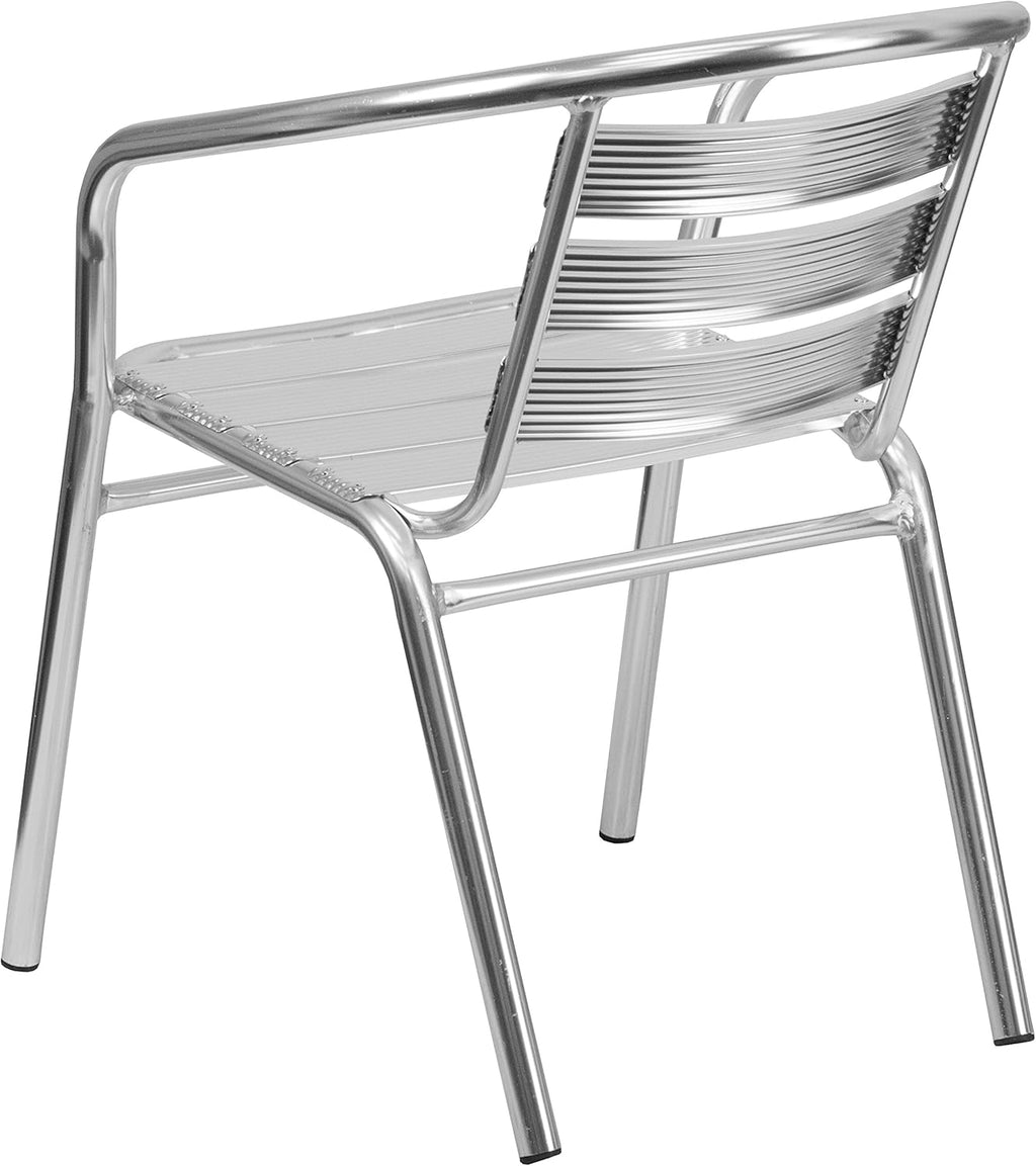 EMMA + OLIVER Heavy Duty Aluminum Stack Chair Z14307