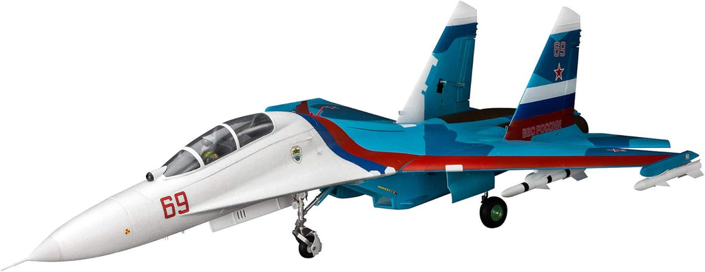 E-flite RC Airplane SU-30 Twin 70mm EDF BNF Basic 1100mm Y6635