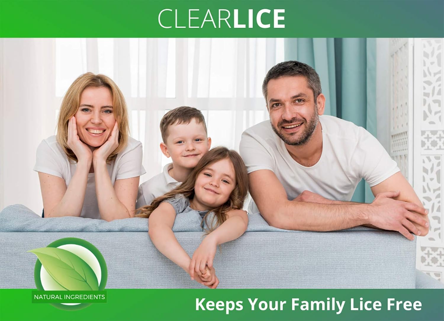 Head Lice Treatment Conditioner with Essential Oils, SLS Free, 8 oz S189