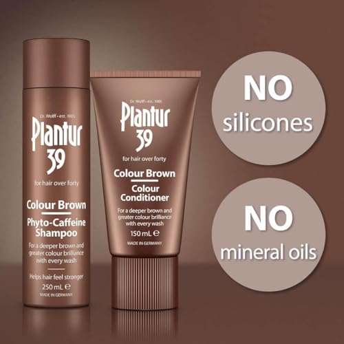 Plantur 39 Phyto-Caffeine Shampoo and Conditioner Set for Colored, Stressed Hair T801