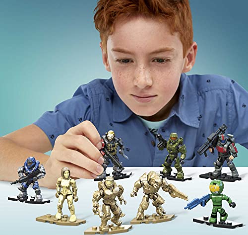 MEGA Halo Action Figure Building Toys Set, 20th Anniversary Collector Pack, 352 Pieces S3177