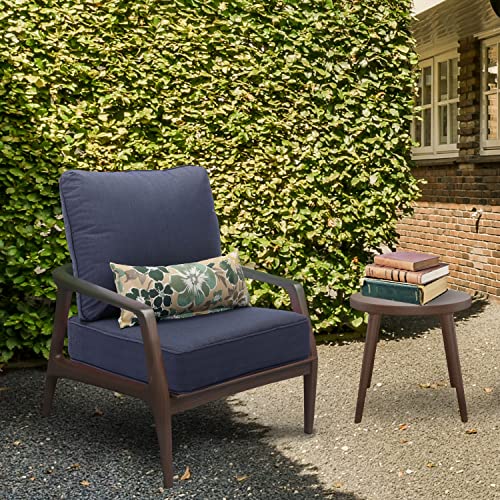Aoodor 22'' x 24'' Outdoor Deep Seat Chair Cushion Set, Green (Set of 2 Seats, 2 Backs, 2 Pillows) O91097