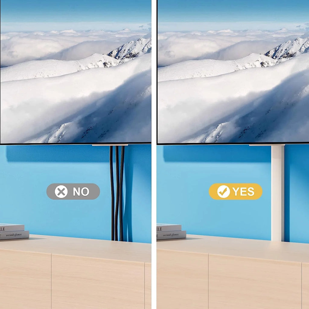 125in Cord Cover Wall Cable Management for 3 Cords, White N180233
