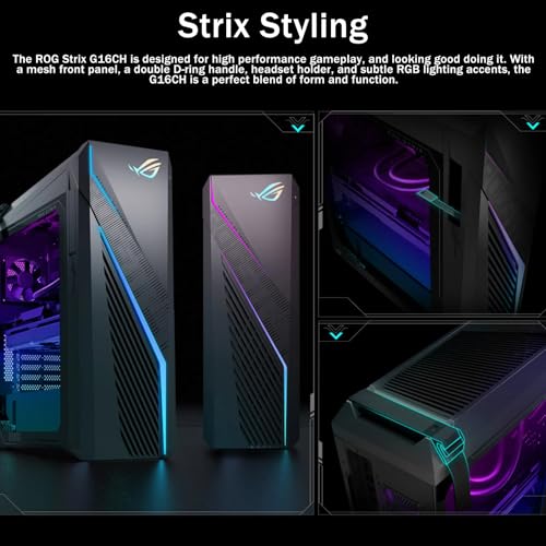 ASUS ROG Strix GL10 Gaming Desktop, Ryzen 5 3600X, GTX 1660 Ti, 16GB RAM, 1TB SSD B337