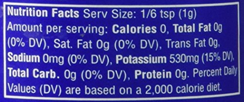Nu-Salt Sodium-Free Salt Substitute, 3oz Shaker L76451