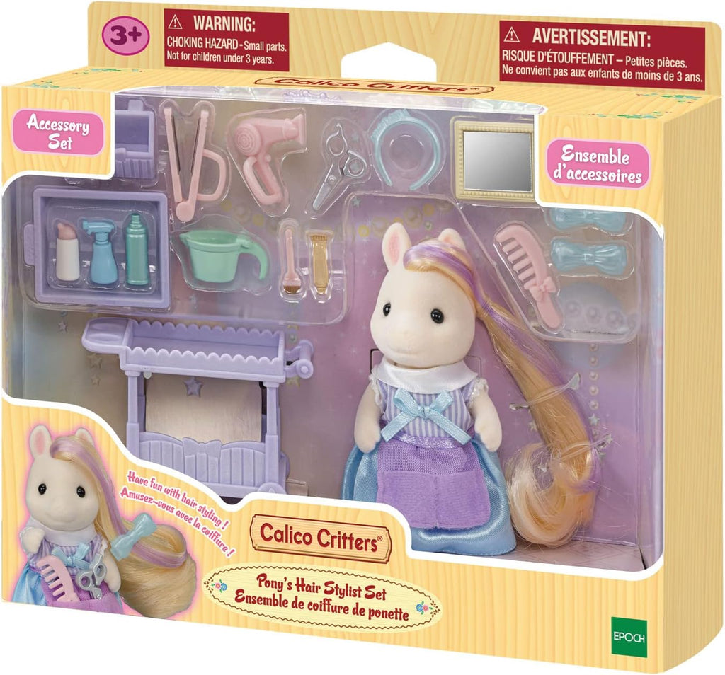 Calico Critters Pony's Hair Stylist Set Dollhouse Playset I829216