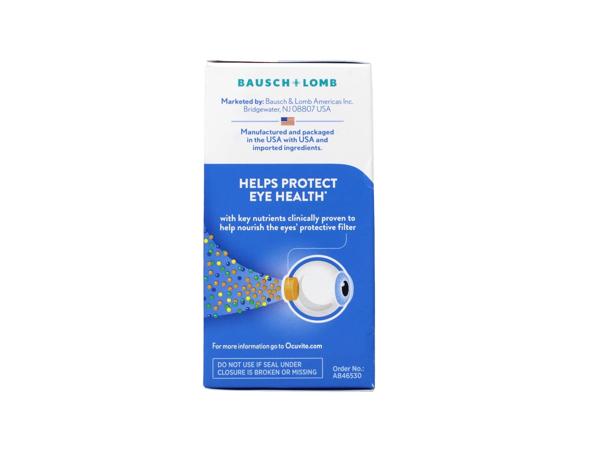Bausch & Lomb Ocuvite Adult 50+ Eye Vitamin & Mineral Softgels, 50 ct (Pack of 4) T9829
