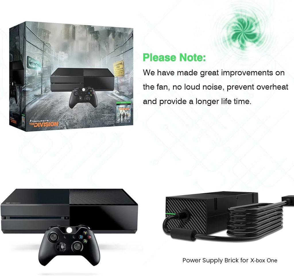 Xbox One Power Supply Brick AC Adapter Charger Replacement U379858