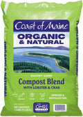 Coast of Maine Quoddy Blend (1 cu ft) Organic and Natural Compost Blend with Lobster and Crab - Improves and Revitilizes Soil