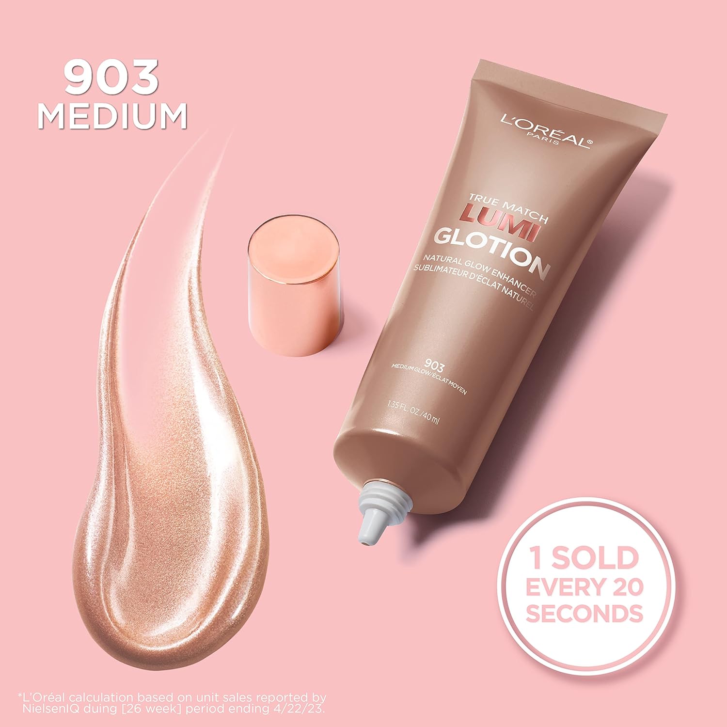 L'Oreal Paris True Match Lumi Glotion Natural Glow Enhancer and Magic Skin Beautifier BB Cream Z522414