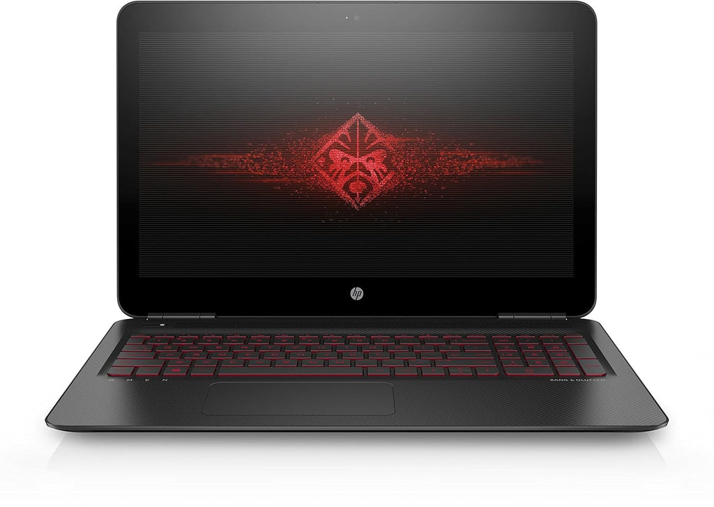 OMEN by HP (15-ax005ng) 39,6 cm (15,6 Zoll/FHD IPS UWVA) Gaming Laptop (Intel Core i7-6700HQ), 8 GB RAM, 1 TB HDD, 128 GB SSD, NVIDIA GeForce GTX 960M, Windows 10 Schwarz