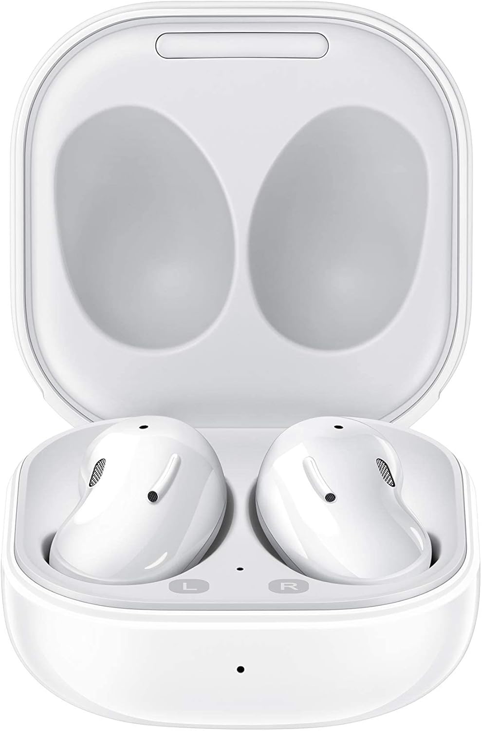 Samsung Galaxy Buds Live True Wireless Earbud Headphones - Mystic White (Renewed)