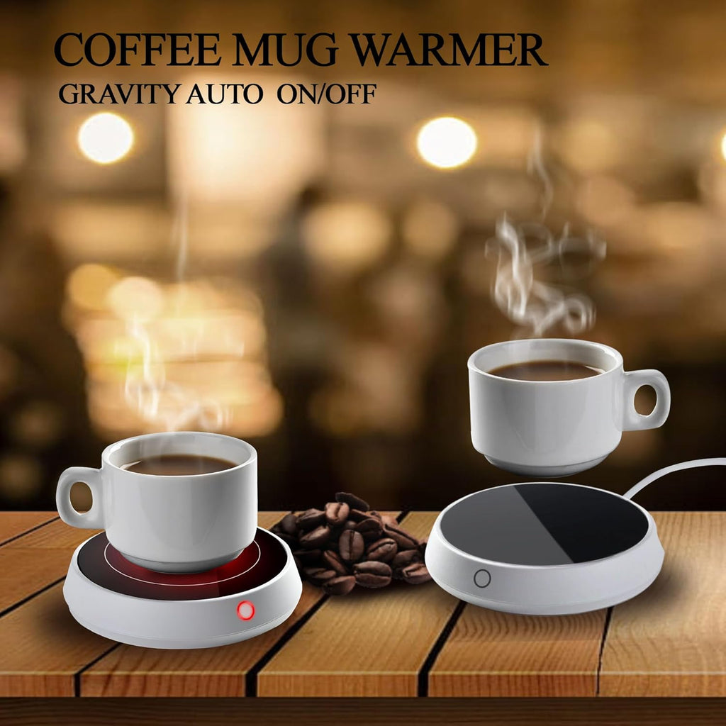 Coffee Mug Warmer for Desk with Auto Shut Off, 2 Temperature Settings M244