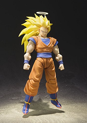 TAMASHII NATIONS Dragon Ball Z Super Saiyan 3 Goku S.H.Figuarts Action Figure L354