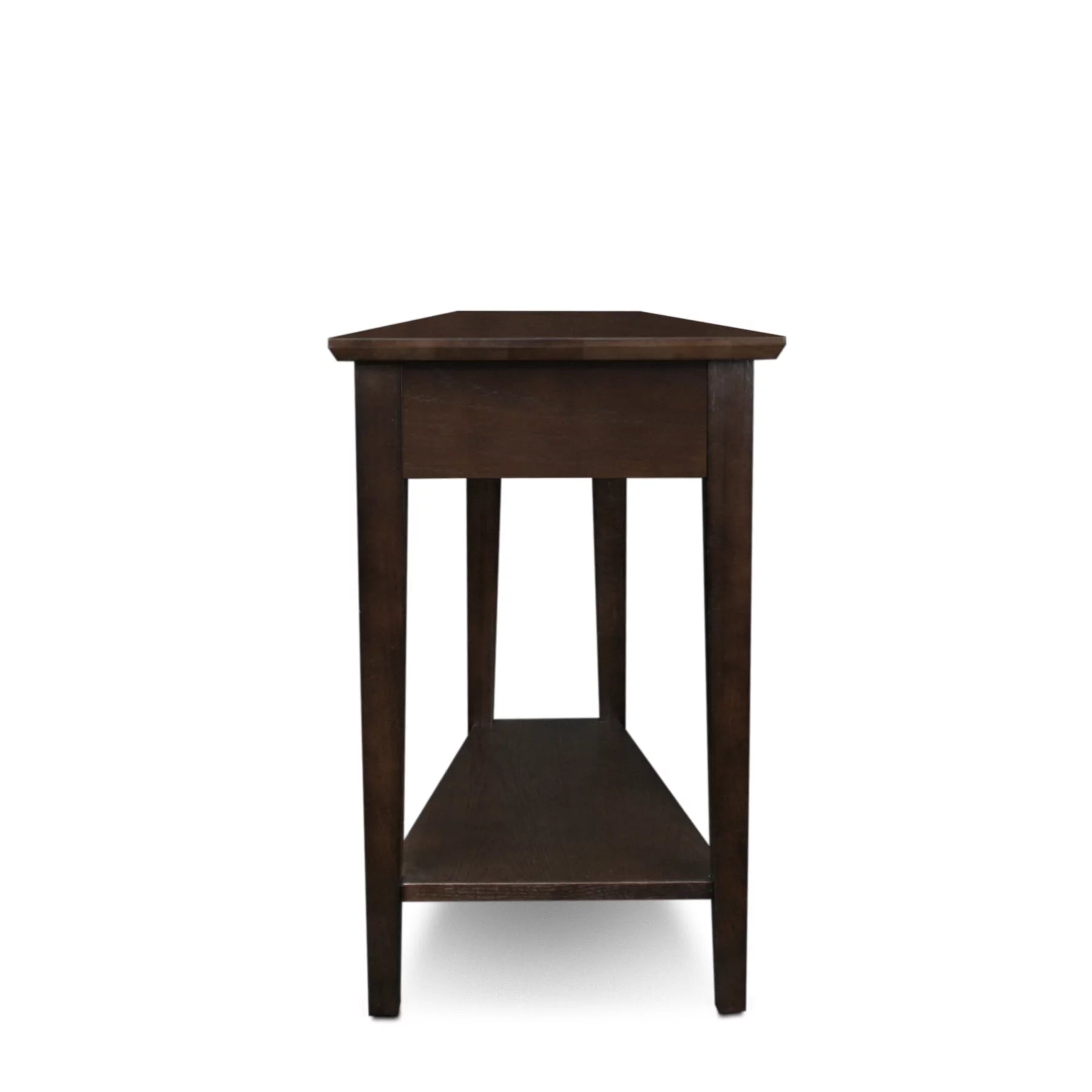 Recliner Wedge Table in Chocolate Oak H23108