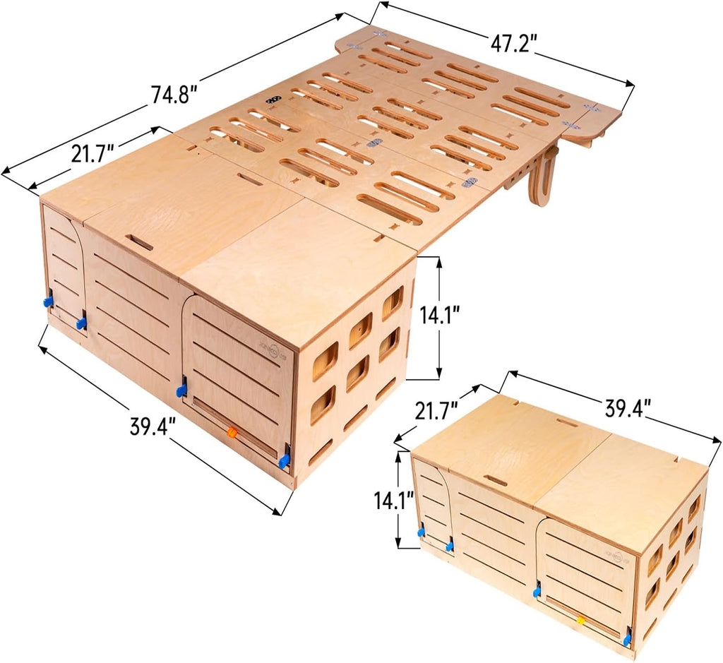 XK WD1000 Overland Kitchen Box All-in-One Camping Kit Q148213
