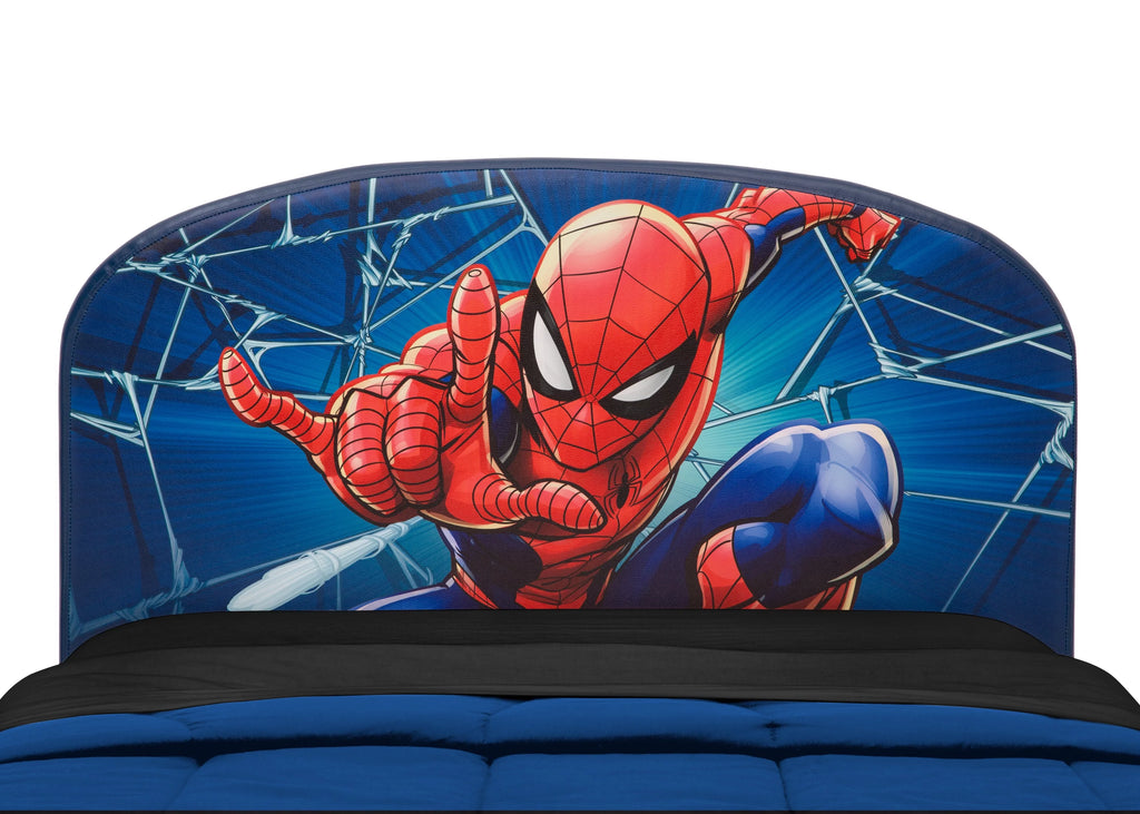 Delta Children Marvel Spider-Man Upholstered Twin Bed F82461