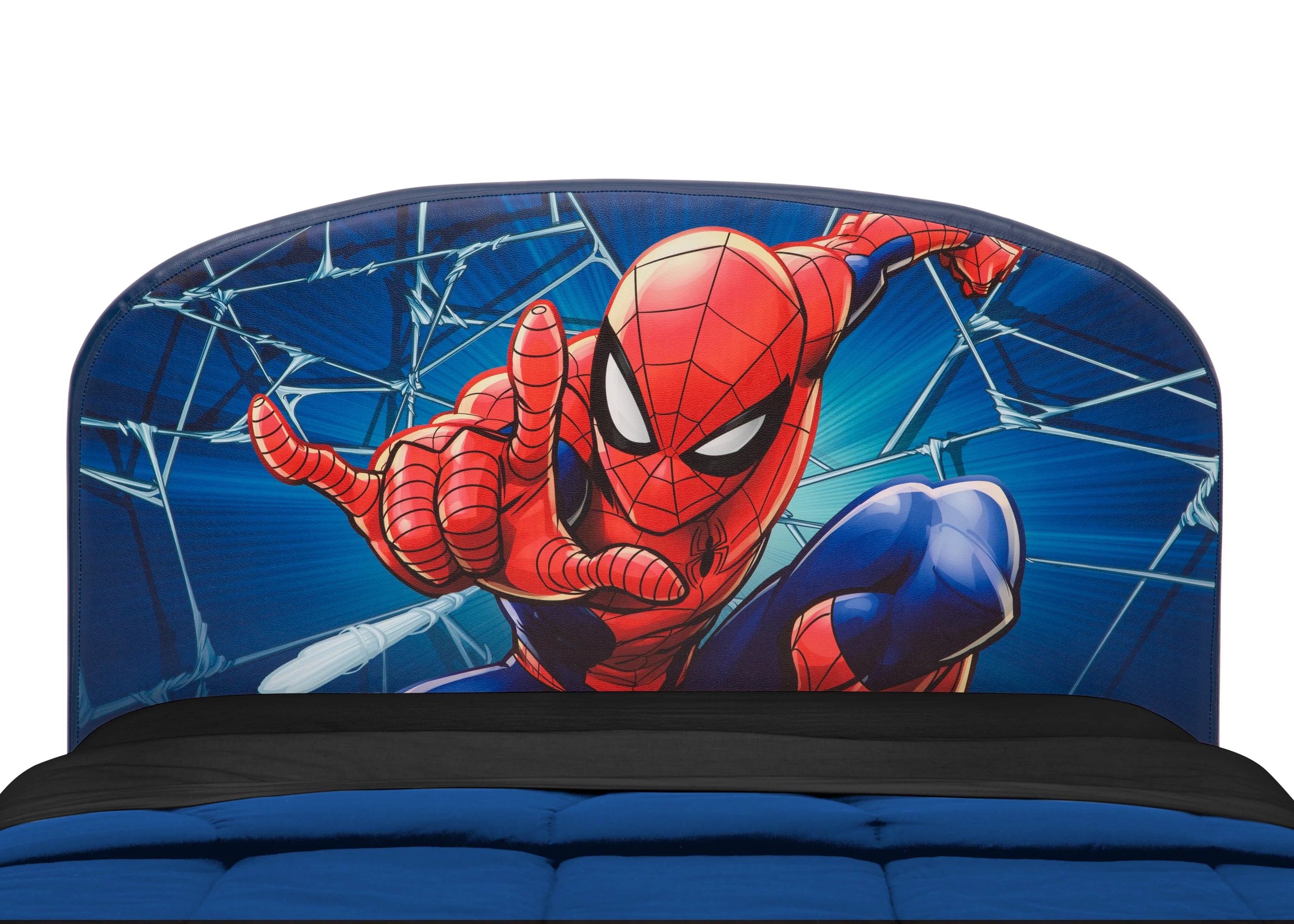 Delta Children Marvel Spider-Man Upholstered Twin Bed F82461