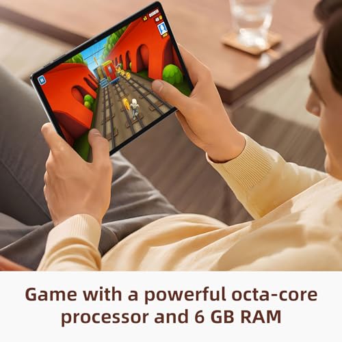 Android 14 Tablet, 11 Inch, 12GB RAM 128GB ROM, Octa-Core, Black Z533965