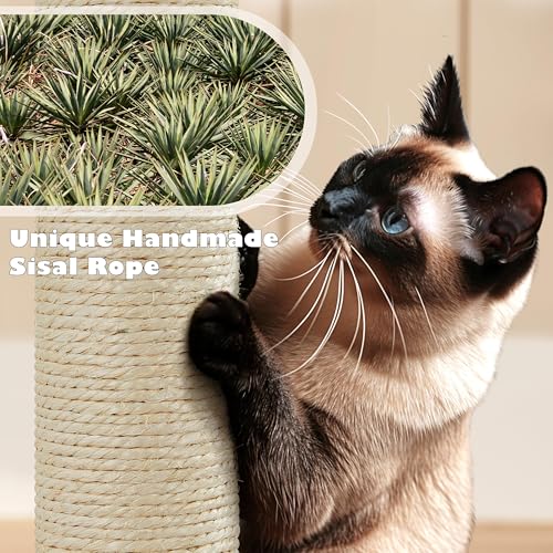 Yaheetech 54in Cat Tree Tower Condo Furniture with Scratch Post Y196