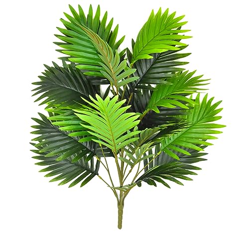 Ollain 30" Artificial Areca Palm Bush 2PCS Plastic Greenery H18092