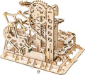 Rowood 3D Wooden Marble Run Puzzle Craft Toy, Gift for Adults & Teen Boys Girls, Age 14+, DIY Model Building Kits - Tower Coaster(Marble Climber)