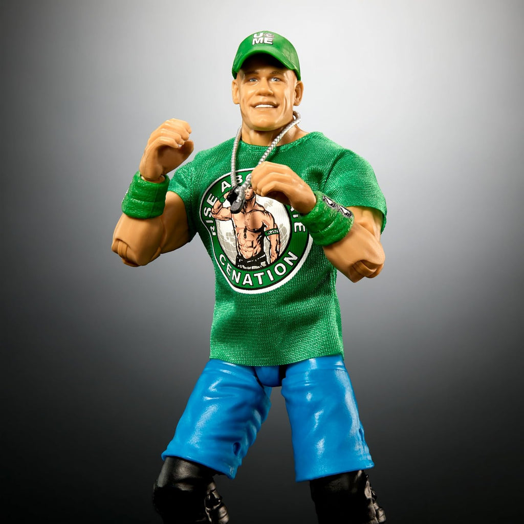 Mattel WWE Elite Collection John Cena Action Figure with Accessory J180877