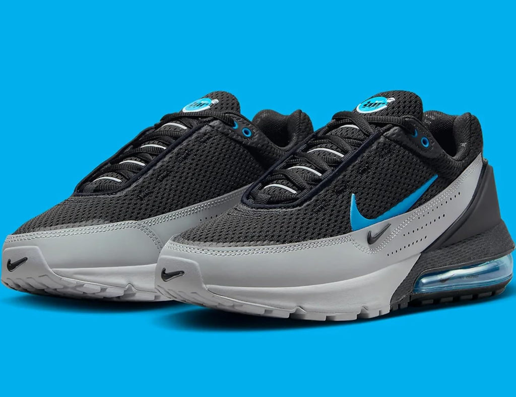 Nike Air Max Pulse Men's Running Shoe, Black/Grey-Blue, Size 10.5 O981